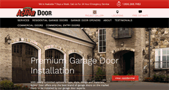Desktop Screenshot of action-door.com