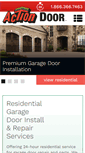 Mobile Screenshot of action-door.com